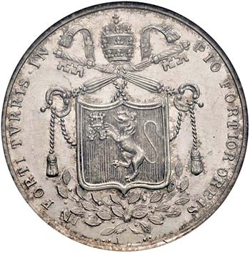 Pio VIII - Medaglia 1829 A. I ... 