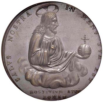 Pio VIII (1829-1830) Medaglia 1830 ... 
