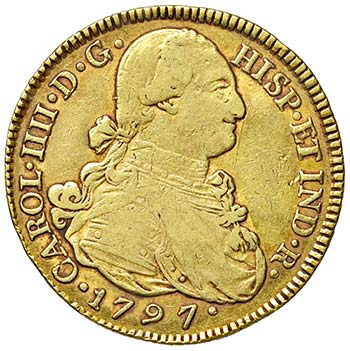 COLOMBIA Carlo IV (1788-1808) 8 ... 