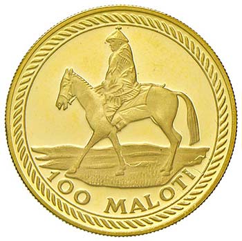 LESOTHO 100 Maloti 1976 – KM 15 ... 