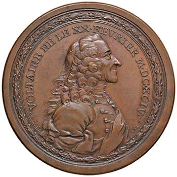 MEDAGLIE FRANCESI Medaglia 1770 ... 