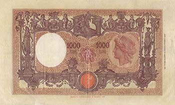 Banca d’Italia – 1.000 Lire ... 