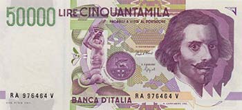 Banca d’Italia – 50.000 Lire ... 