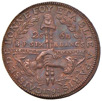 FRANCIA 2 Sols 6 Deniers 1791 ... 