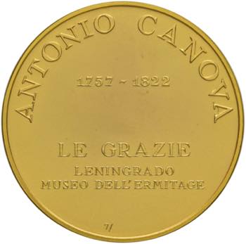 Antonio Canova Medaglia Le Grazie ... 