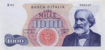 BANCONOTE 1.000 Lire 05/07/1963 ... 