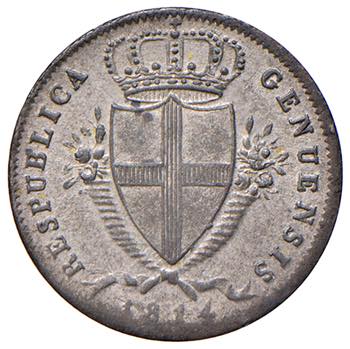 GENOVA Repubblica (1814) 2 Soldi ... 