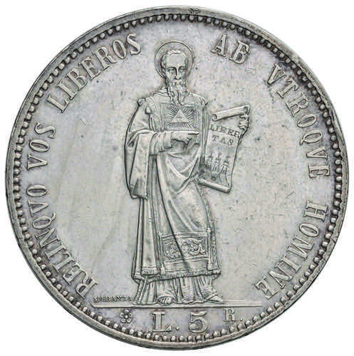 SAN MARINO 5 lire 1898 – Gig. 1 ... 