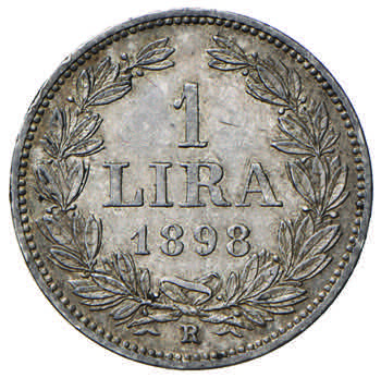 SAN MARINO Lira 1898 – AG (g ... 
