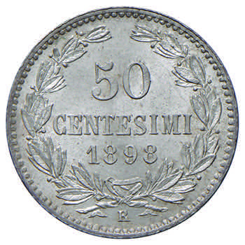SAN MARINO 50 centesimi 1898 – ... 