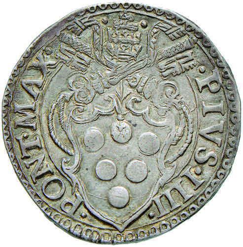 Pio IV (1559-1565) Testone – ... 