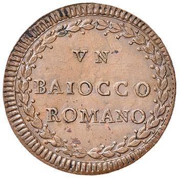 Pio VI (1774-1799) Baiocco A. XI ... 