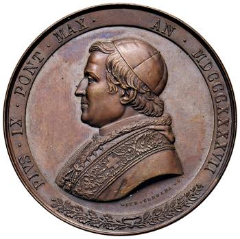 Pio IX (1846 -1878) Medaglia 1847 ... 