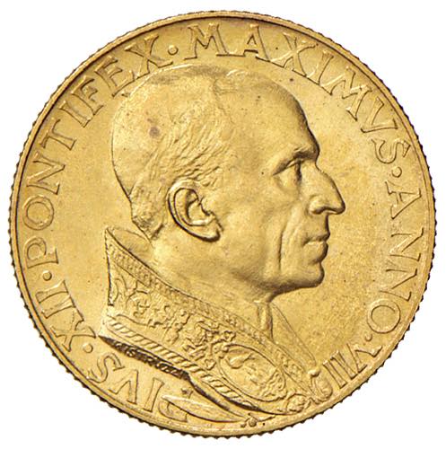 Pio XII (1939-1958) 100 Lire 1945 ... 