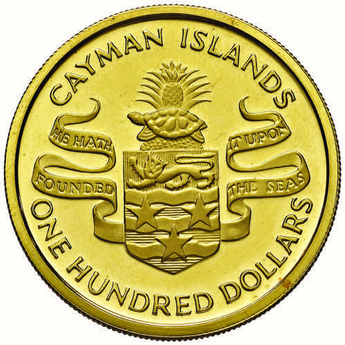 CAIMAN ISLANDS 100 Dollari 1974 ... 