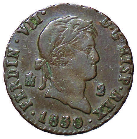 SPAGNA Fernando VII (1815-1833) 2 ... 