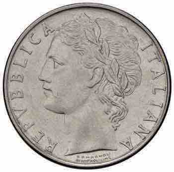 REPUBBLICA ITALIANA 100 Lire 1958 ... 