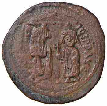 BISANZIO Eraclio (610-641) Follis ... 