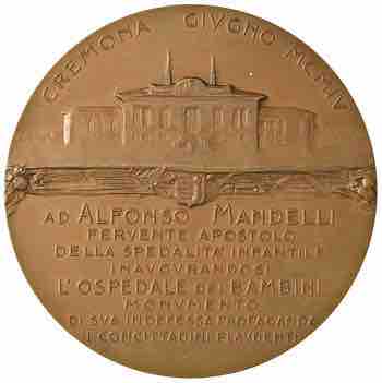 Alfonso Mandelli - Medaglia 1904 a ... 