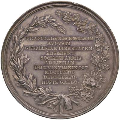 Medaglia 1813 Battaglia di Lipsia ... 