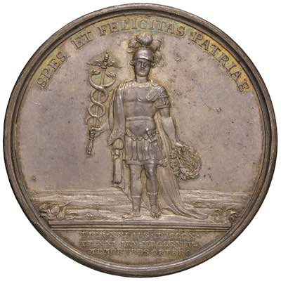 Medaglia 1814 Bernadotte principe ... 