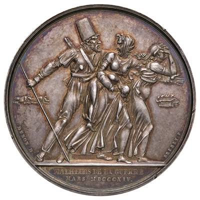 Medaglia 1814 Parigi assediata - ... 