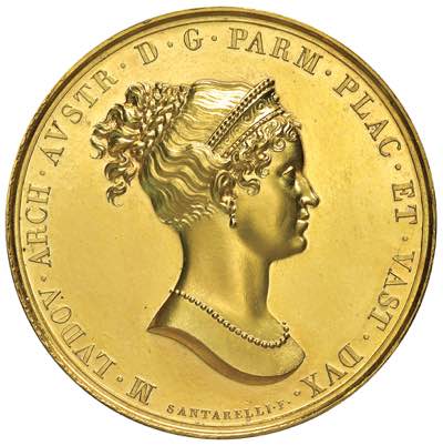Medaglia 1818 Maria Luisa duchessa ... 