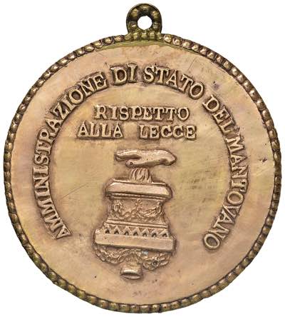 Medaglia 1797 Amministrazione del ... 
