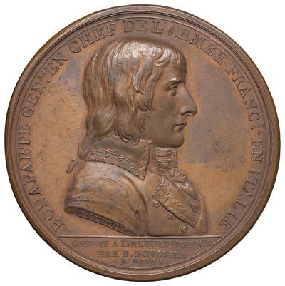Medaglia 1797 Trattato di pace di ... 