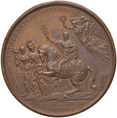 Medaglia 1797 Trattato di pace di ... 