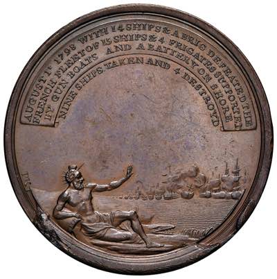 Medaglia 1798 Battaglia del Nilo - ... 