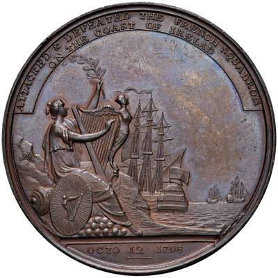 Medaglia 1798 Battaglia navale di ... 