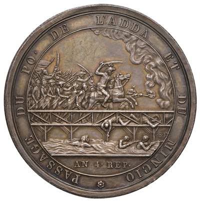 Medaglia 1796 Passaggio del Po, ... 