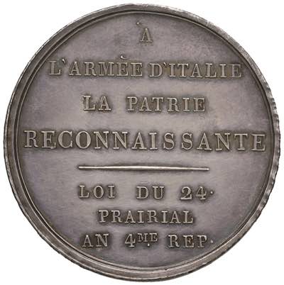 Medaglia 1796 Passaggio del Po, ... 