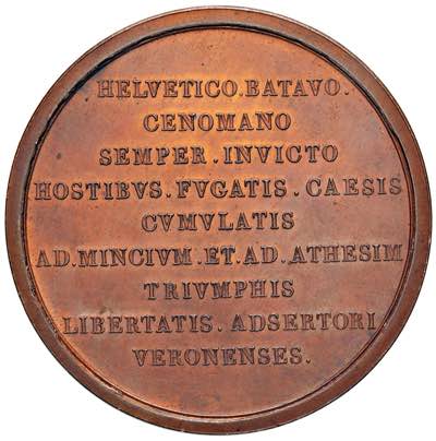 Medaglia 1801 Verona riconoscente ... 