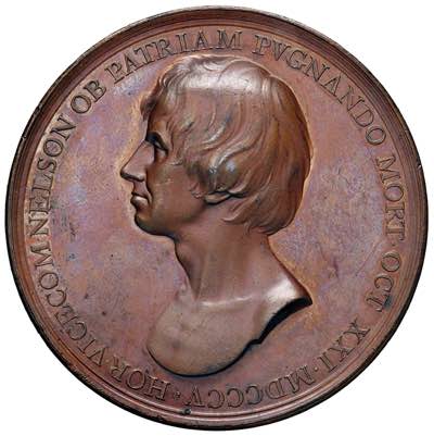 Medaglia 1805 Morte di Nelson ... 