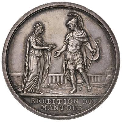 Medaglia 1797 Resa di Mantova - D/ ... 
