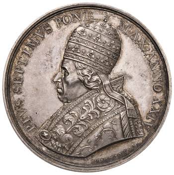 Pio VII (1800-1823) Medaglia 1823 ... 