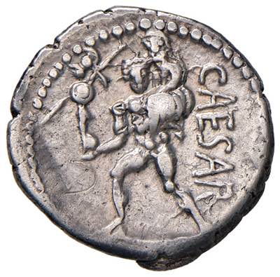 Cesare (+ 44 a.C.) Denario (zecca ... 
