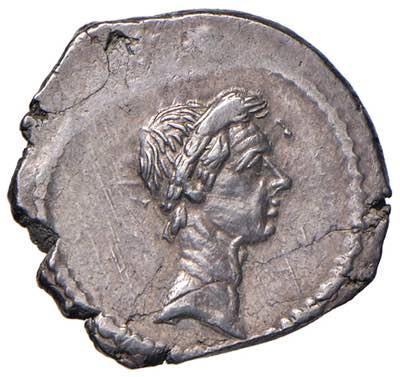 Cesare (+ 44 a.C.) Denario (42 ... 