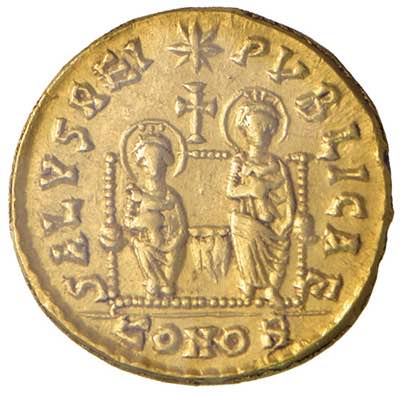 Leone II e Zenone (474) Solido ... 