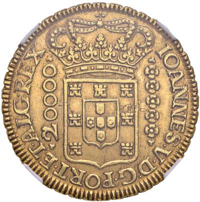 BRASILE Joao V (1706-1750) 20.000 ... 