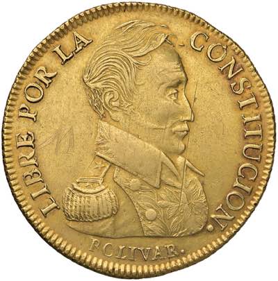 BOLIVIA 8 Escudos 1837 LM - KM 99 ... 