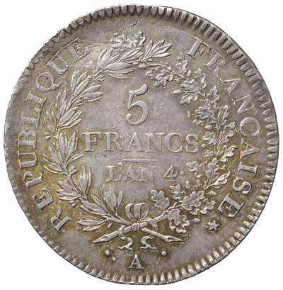 FRANCIA Direttorio (1795-1799) 5 ... 