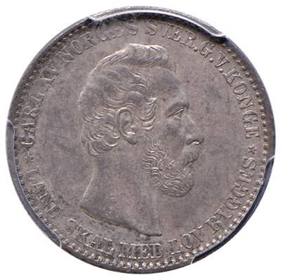 NORVEGIA Carl XV (1859-1872) 12 ... 