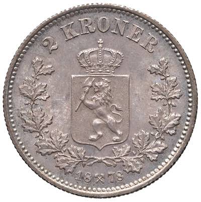 NORVEGIA Oscar II (1872-1905) 2 ... 