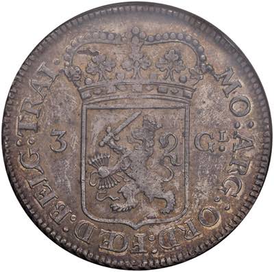 OLANDA Utrecht - 3 Gulden 1763 - ... 