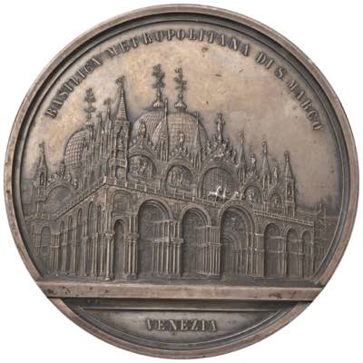VENEZIA Medaglia 1895 per gli 800 ... 