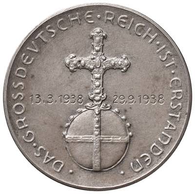 GERMANIA Medaglia 1938 Annessione ... 