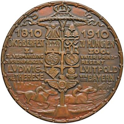 GERMANIA - Medaglia 1810-1910 ... 